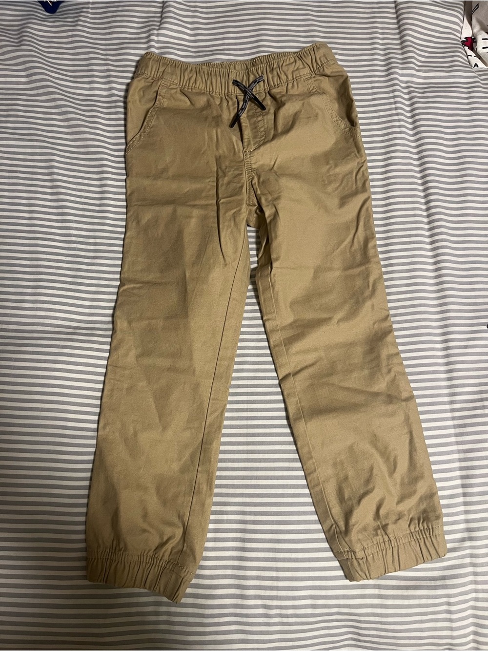 GAP Kids Khaki Drawstring Joggers